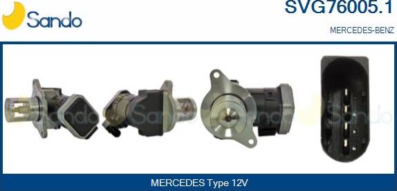 Sando SVG76005.1 - EGR ventil www.molydon.hr