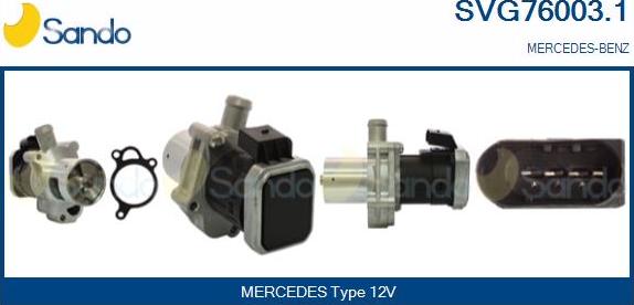 Sando SVG76003.1 - EGR ventil www.molydon.hr