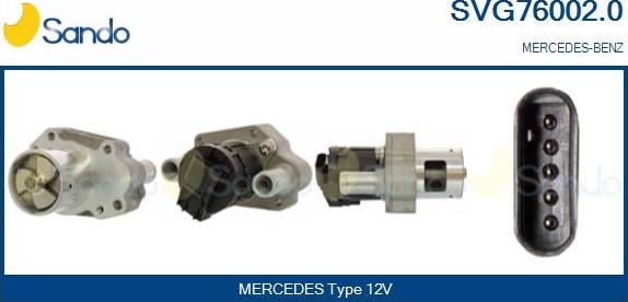 Sando SVG76002.0 - EGR ventil www.molydon.hr