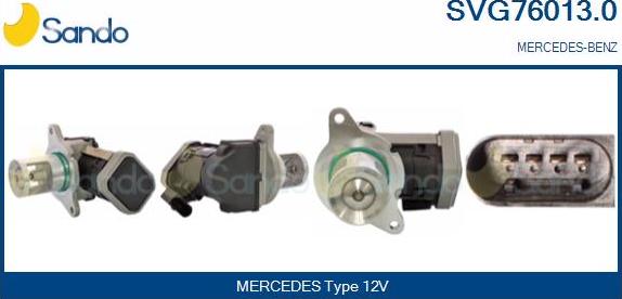 Sando SVG76013.0 - EGR ventil www.molydon.hr