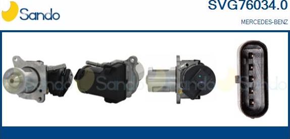 Sando SVG76034.0 - EGR ventil www.molydon.hr