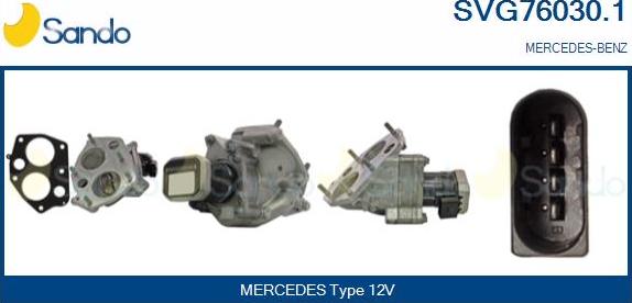 Sando SVG76030.1 - EGR ventil www.molydon.hr