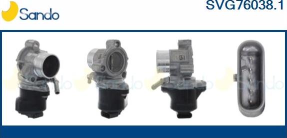 Sando SVG76038.1 - EGR ventil www.molydon.hr