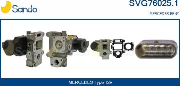 Sando SVG76025.1 - EGR ventil www.molydon.hr