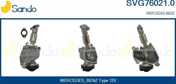 Sando SVG76021.0 - EGR ventil www.molydon.hr