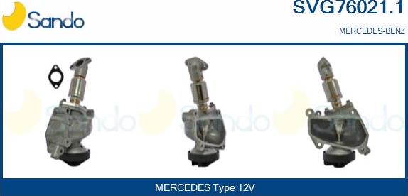 Sando SVG76021.1 - EGR ventil www.molydon.hr