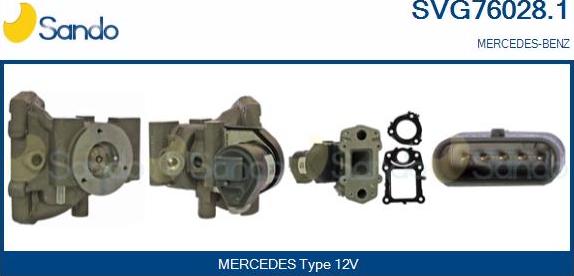 Sando SVG76028.1 - EGR ventil www.molydon.hr