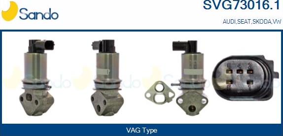 Sando SVG73016.1 - EGR ventil www.molydon.hr