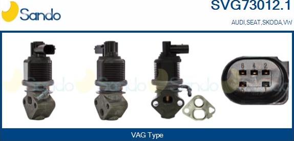Sando SVG73012.1 - EGR ventil www.molydon.hr