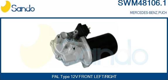 Sando SWM48106.1 - Motor brisača www.molydon.hr