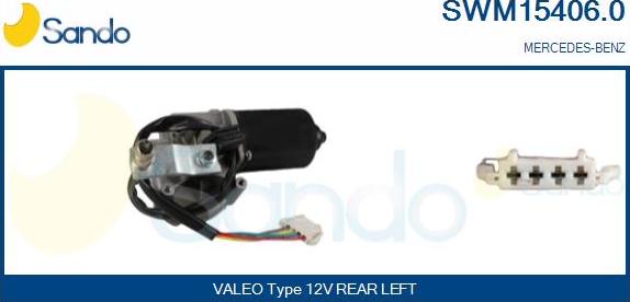 Sando SWM15406.0 - Motor brisača www.molydon.hr