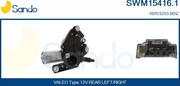 Sando SWM15416.1 - Motor brisača www.molydon.hr