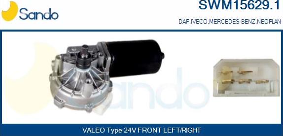 Sando SWM15629.1 - Motor brisača www.molydon.hr