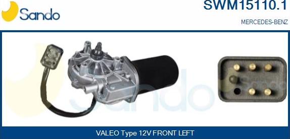 Sando SWM15110.1 - Motor brisača www.molydon.hr