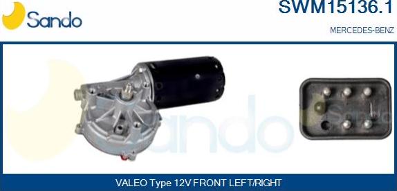 Sando SWM15136.1 - Motor brisača www.molydon.hr