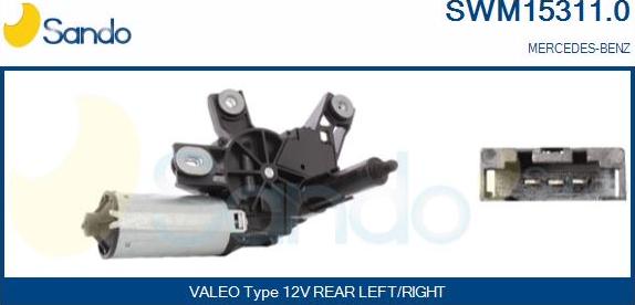 Sando SWM15311.0 - Motor brisača www.molydon.hr