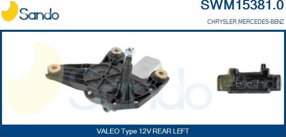 Sando SWM15381.0 - Motor brisača www.molydon.hr