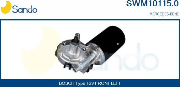 Sando SWM10115.0 - Motor brisača www.molydon.hr