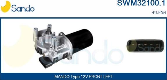 Sando SWM32100.1 - Motor brisača www.molydon.hr