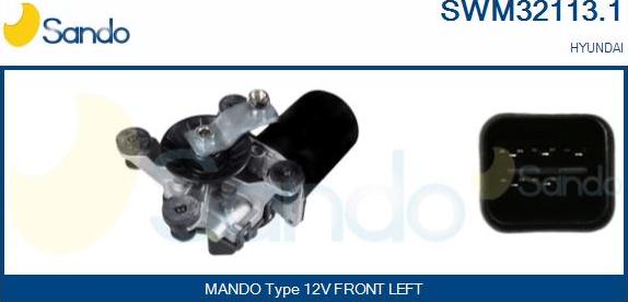 Sando SWM32113.1 - Motor brisača www.molydon.hr