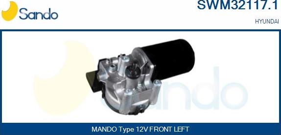 Sando SWM32117.1 - Motor brisača www.molydon.hr