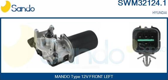 Sando SWM32124.1 - Motor brisača www.molydon.hr