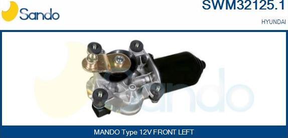 Sando SWM32125.1 - Motor brisača www.molydon.hr