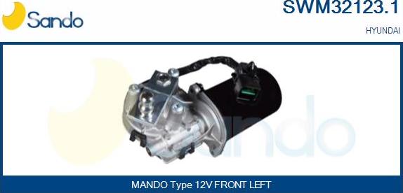Sando SWM32123.1 - Motor brisača www.molydon.hr