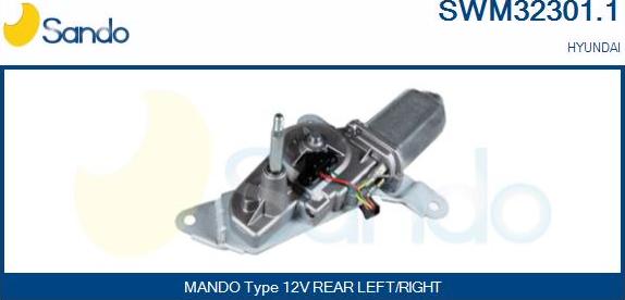 Sando SWM32301.1 - Motor brisača www.molydon.hr