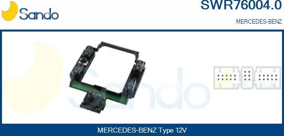 Sando SWR76004.0 - Prekidač, podizačprozora www.molydon.hr