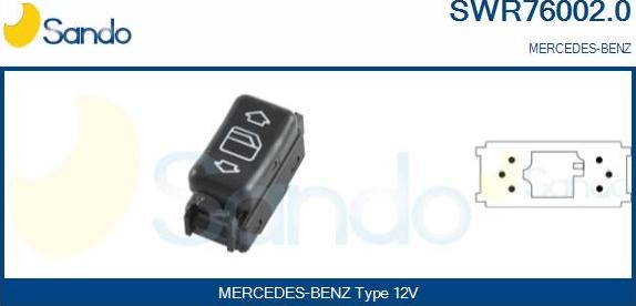 Sando SWR76002.0 - Prekidač, podizačprozora www.molydon.hr
