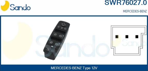 Sando SWR76027.0 - Prekidač, podizačprozora www.molydon.hr