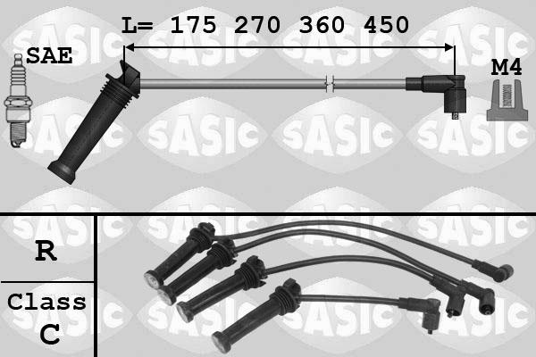Sasic 9286049 - Set kablova za paljenje www.molydon.hr