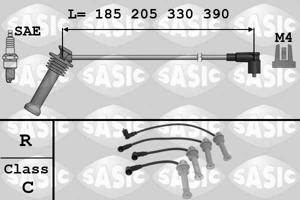Sasic 9286043 - Set kablova za paljenje www.molydon.hr