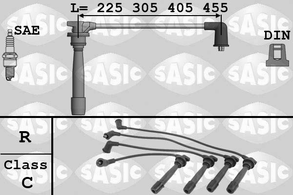 Sasic 9286051 - Set kablova za paljenje www.molydon.hr