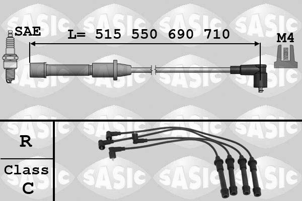 Sasic 9286061 - Set kablova za paljenje www.molydon.hr
