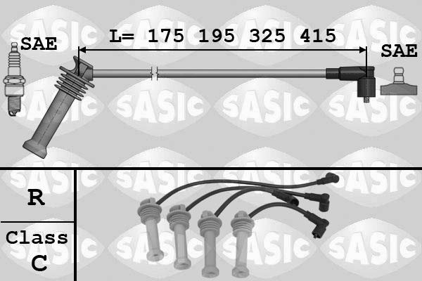 Sasic 9286031 - Set kablova za paljenje www.molydon.hr