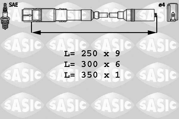 Sasic 9286024 - Set kablova za paljenje www.molydon.hr