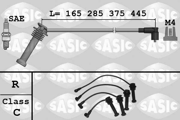 Sasic 9286079 - Set kablova za paljenje www.molydon.hr