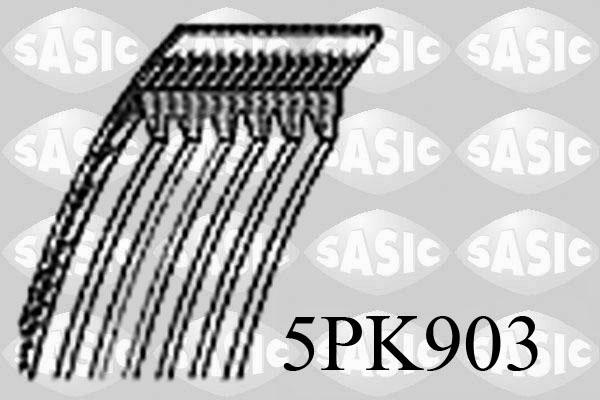 Sasic 5PK903 - Klinasti rebrasti remen  www.molydon.hr