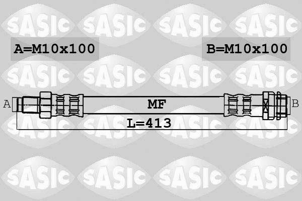 Sasic 6606007 - Kočiono crijevo, lajtung www.molydon.hr