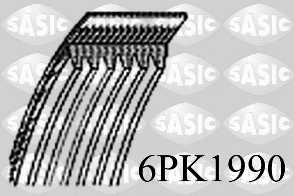 Sasic 6PK1990 - Klinasti rebrasti remen  www.molydon.hr