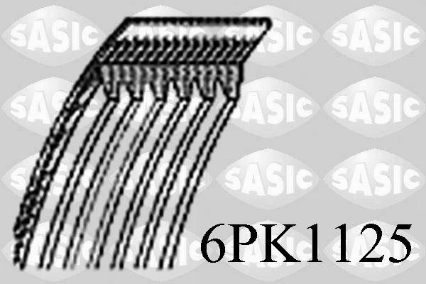 Sasic 6PK1125 - Klinasti rebrasti remen  www.molydon.hr