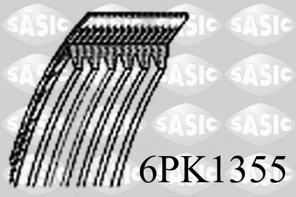 Sasic 6PK1355 - Klinasti rebrasti remen  www.molydon.hr