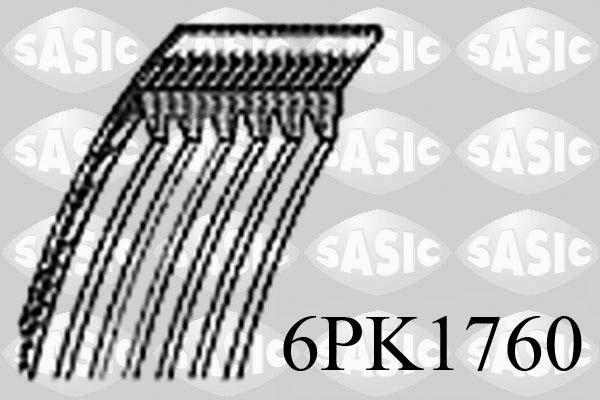 Sasic 6PK1760 - Klinasti rebrasti remen  www.molydon.hr