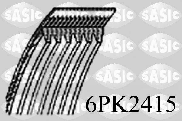 Sasic 6PK2415 - Klinasti rebrasti remen  www.molydon.hr