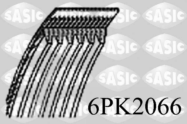 Sasic 6PK2066 - Klinasti rebrasti remen  www.molydon.hr