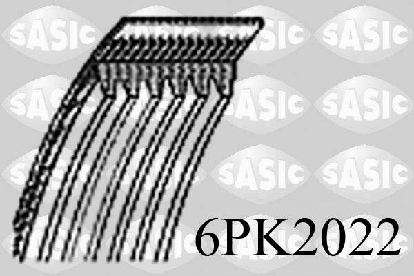 Sasic 6PK2022 - Klinasti rebrasti remen  www.molydon.hr