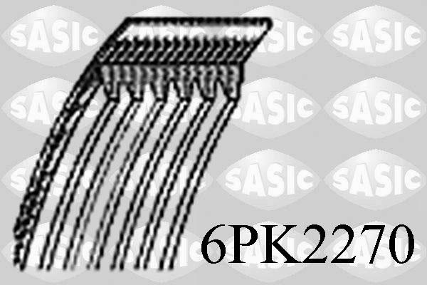 Sasic 6PK2270 - Klinasti rebrasti remen  www.molydon.hr