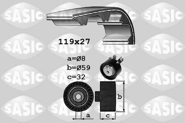 Sasic 1754026 - Komplet zupčastog remena www.molydon.hr